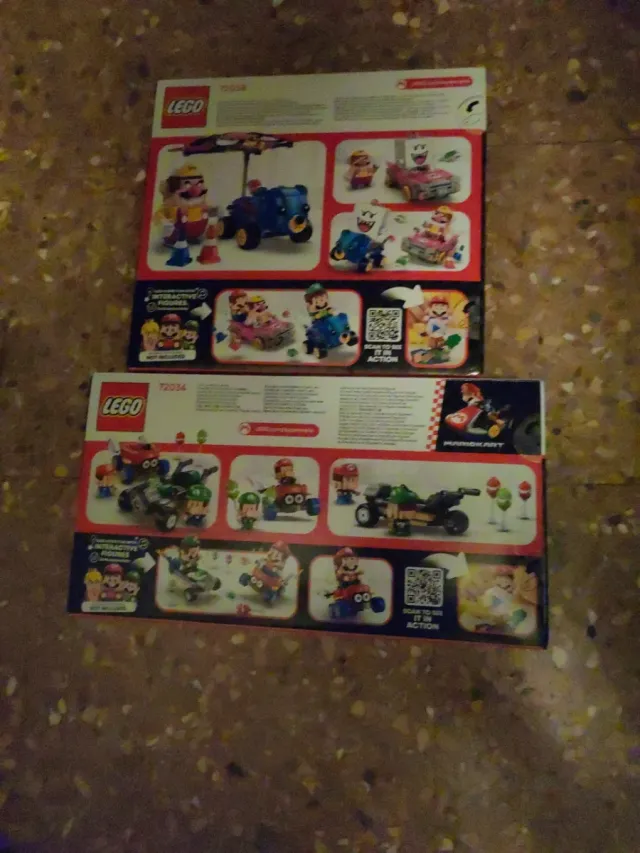 LEGO Super Mario Kart 72038 y 72034