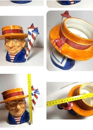 Gondoliere in ceramica KGLF Venezia vintage