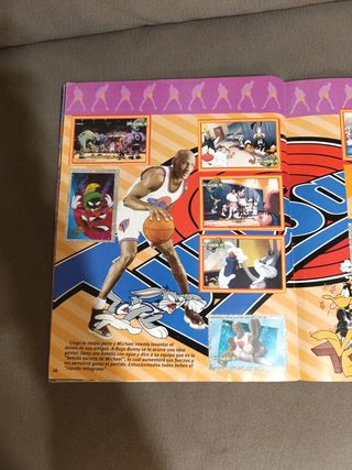 Álbum de cromos Space Jam