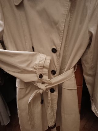 Gabardina Beige Mujer
