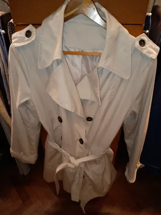 Gabardina Beige Mujer