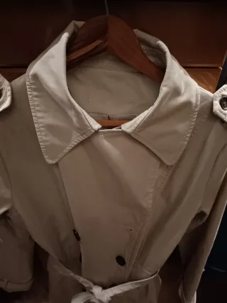 Gabardina Beige Mujer