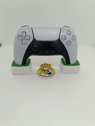 Soporte para Mando PS5 PS4 con Logo Real Madrid