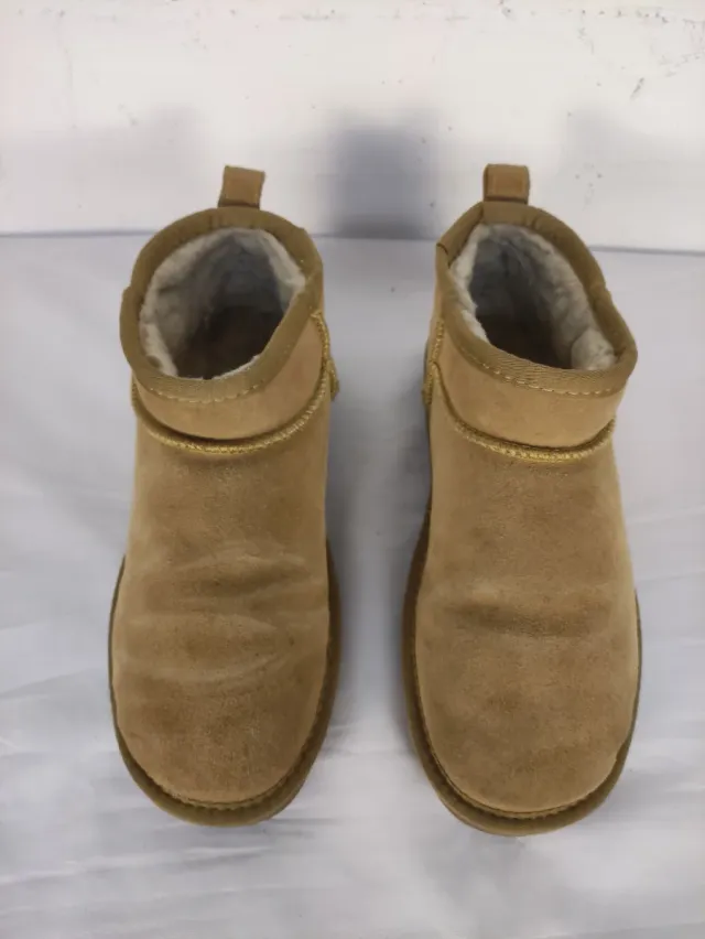 Scarponcini donna invernali beige/marrone