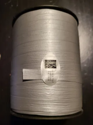 Nastro carta argento 10mm x 250mt