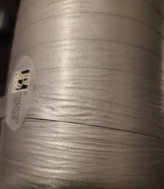 Nastro carta argento 10mm x 250mt