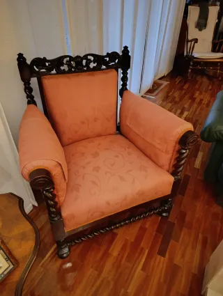 Butaca estilo alfonsino