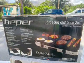 Barbecue elettrico 2in1 Beper
