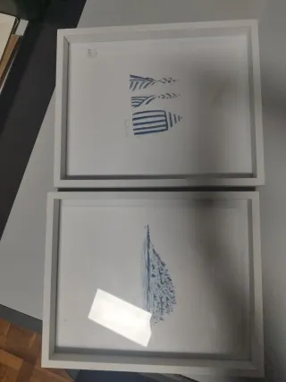 Acuarela San Sebastián-Donostia enmarcadas