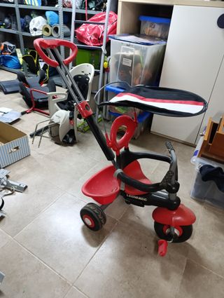 Triciclo para bebé con toldo