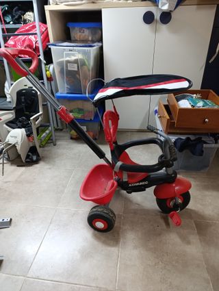 Triciclo para bebé con toldo