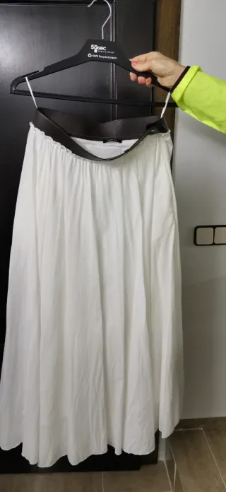 Falda larga Massimo Dutti