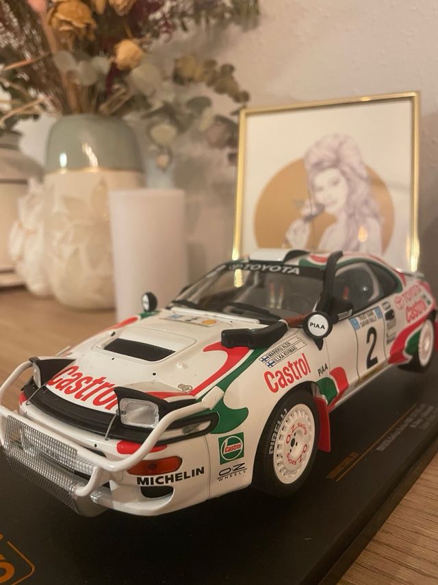 Maqueta Toyota Celica Castrol 1:18 rally