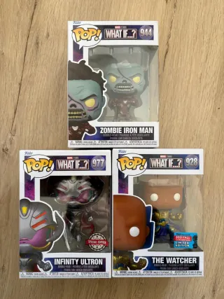 Pack 3 Funko Pop! Marvel What If