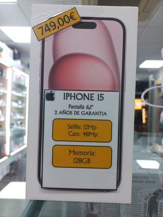 iPhone 15 Rosa 128GB