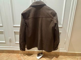 Cazadora caballero marrón nueva, muy elegante 