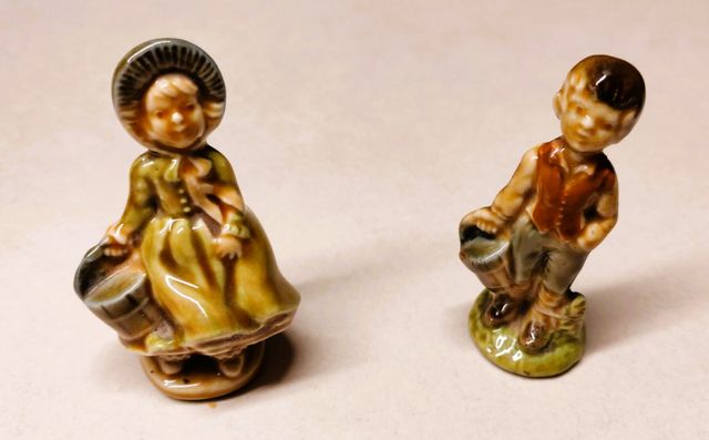 Figure vintage di Jack e Jill Wade Whimsies
