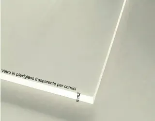 Cornice in legno con glitter argento cm 20x30