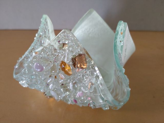 Svuota tasche vetro artistico Laura Biagiotti