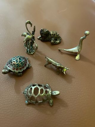 5 Animali Argento Vintage sono tutte in argento