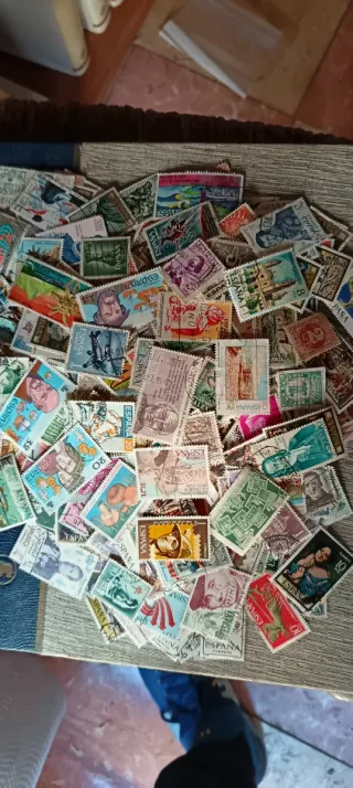 800 Sellos España Usados Sin Repetir