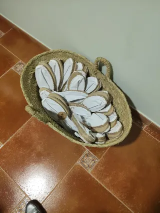 Lote Alpargatas Esparto Talla 44