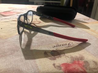 Oakley Hyperlink Gafas Montura Negra y Roja