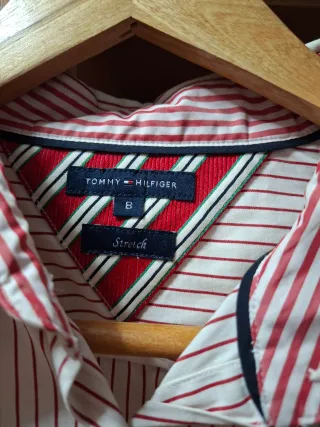 Camisa Tommy Hilfiger Rayas M/38/10
