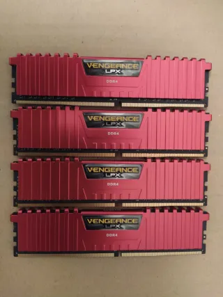 4 X 8gb Módulos Memoria RAM Corsair Vengeance LPX