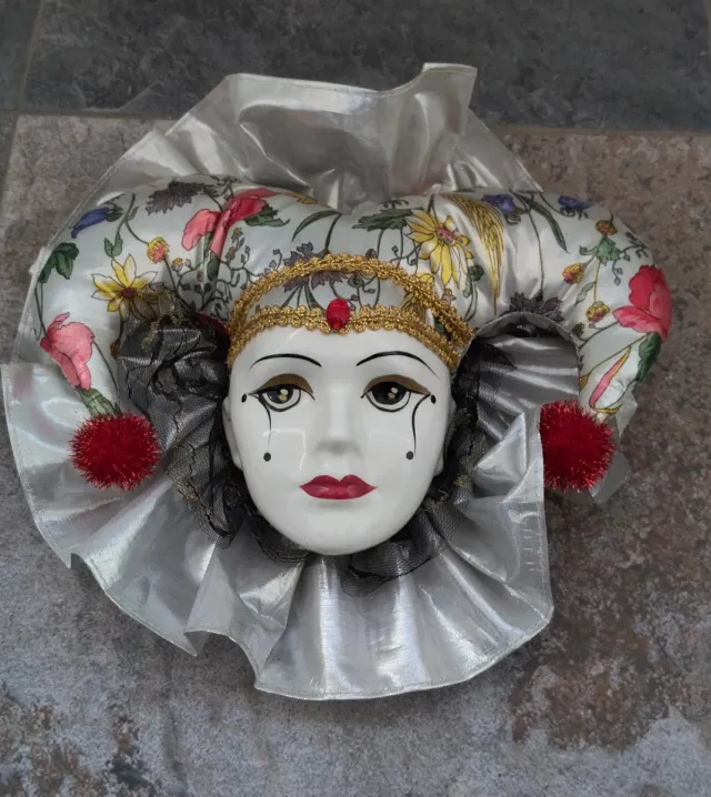 Máscara de Arlequín Decorativa