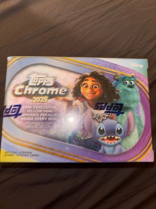 Topps Chrome 2025 Disney Sellado