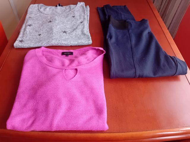 Conjunto Pantalón y 2 Jerséis Talla XXL / 48/50