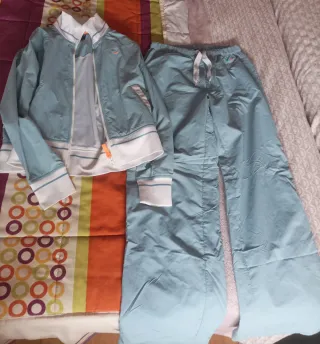 Conjunto Chándal Vintage Nike Azul Blanco