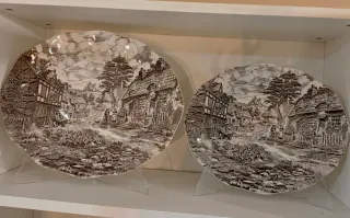 Vajilla Wedgwood Enoch Tunstall Village