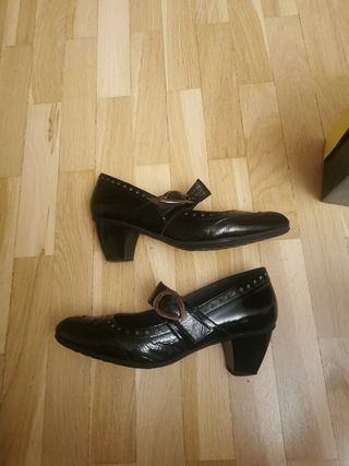 Zapatos Pitillos Mujer Talla 38 Negros