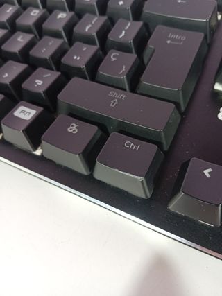 Teclado Gaming Newskill Negro