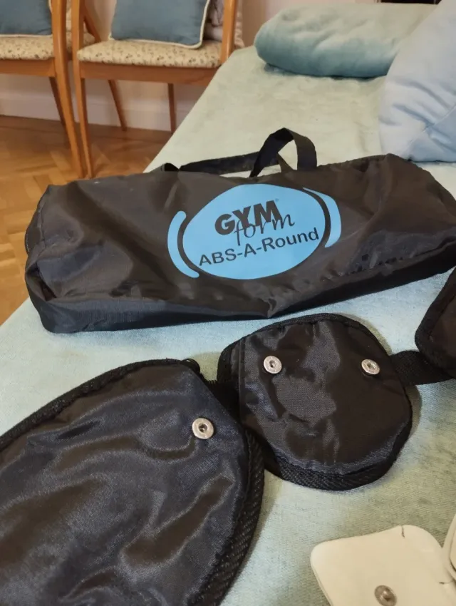 Gymform Abs-a-Round tecnología EMS. Funciona pilas