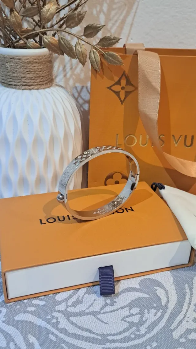 Pulsera plateada estilo Nanogram