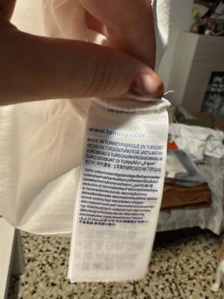 Camiseta Tommy Jeans Logo Bandera