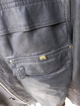 Parka Alpha Industries Talla XL Negra