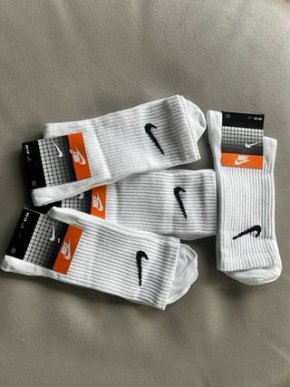 Calcetines Nike Blancos Talla 41-44
