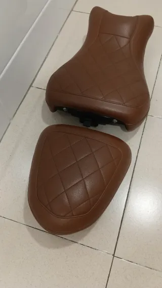 Asiento Gel BMW RNineT Marrón