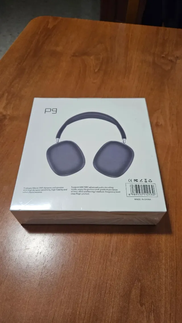 Auriculares P9 Nuevos Precintados ,color Gris