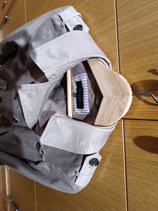 Gabardina Beige ANTEA Talla 40