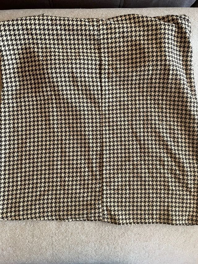 Vestido Shein estampado pata de gallo