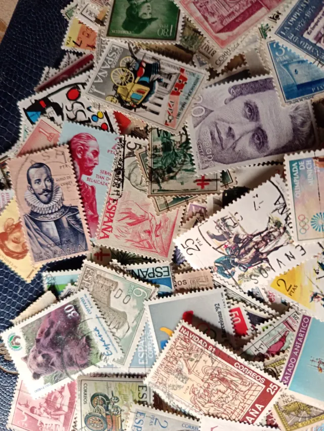 900 Sellos España Usados Sin Repetir