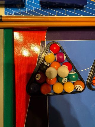 Tavolo da basket e biliardo multigioco