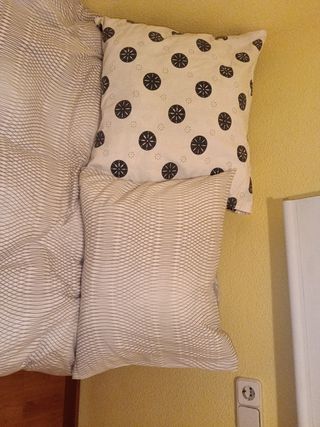 Funda Nórdica Cama 90 y de Cojines 60x60 y 60x45