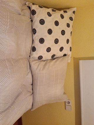 Funda Nórdica Cama 90 y de Cojines 60x60 y 60x45