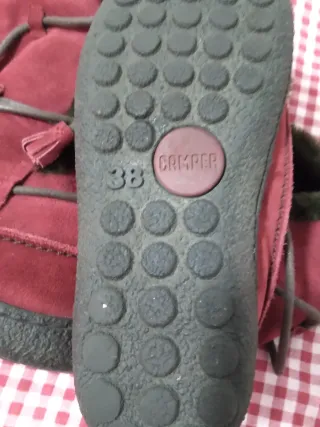 Botas rojas calentitas